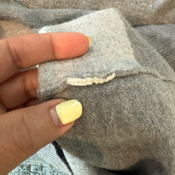 Vince Men's Crewneck Sweater in Heather Gray - Picture 3 of 11